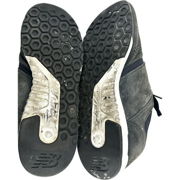 Size 13 New Balance 247 Rev Lite Mens Green Suede Mesh Running Shoes - Picture 7 of 9